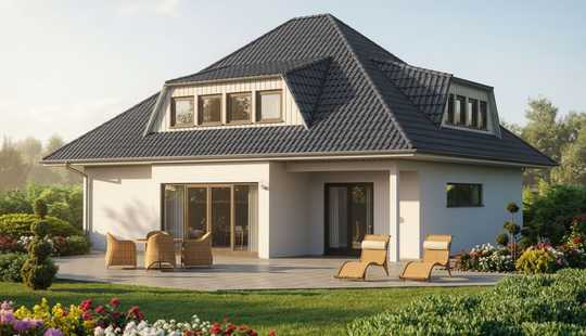 Bild von KfW-40-Neubau in Hamburg-Volksdorf – Modernes Einfamilienhaus mit nachhaltigem Wohnkomfort