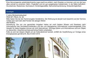 Helle 2,5 Zimmer Loftwohnung mit Einbauküche – Sportplatzstraße 1a, 1259 Dresden – Vorschaubild 2