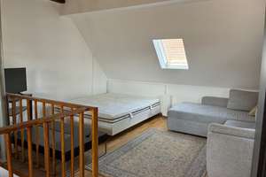 Möbliertes 1 Zimmer-Apartment im Dachgeschoß, mit großem Garten,  für 12 Monate zu vermieten   – sagemühler steig 54, 13503 Heiligensee, Berlin – Vorschaubild 7
