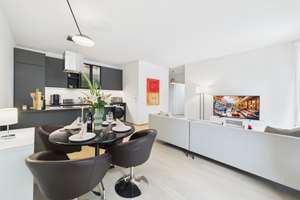 Modernes, möbliertes Neubau-Apartment mit kleinem Garten zentral / Modern Furnished Apartment – Mainzer Straße 1, 65189 Südost, Wiesbaden – Vorschaubild 3