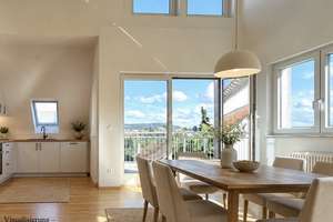 Zwischen Stadt und Natur Wohnqualität mit WOW-Effekt – Dachgeschosswohnung in Bestlage von Rüppurr