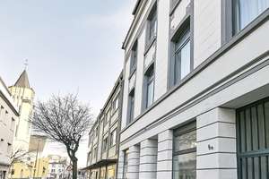 Sonnenterrasse! Modernes Wohnen in stylishen möblierten Apartment direkt am Rhein – Bahnhofstr 4a, 51143 Porz (Ortsteil), Köln – Vorschaubild 12