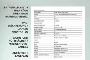 Wohnen am Rathenauplatz – moderne 2-Zimmer-Wohnung im Kwartier Latäng! WE 10 – 50674 Neustadt/Süd, Köln – Vorschaubild 14