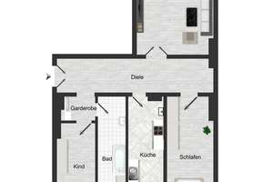Dein Next-Level-Altbau: 3 Zimmer & Südbalkon im energetisch sanierten Gründerzeitklassiker. – Die vollständige Adresse der Immobilie erhältst du vom Anbieter., 10115 Mitte (Ortsteil), Berlin – Vorschaubild 9