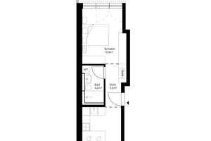 Urban. Klar. 2 Zimmer auf 41 m² (WE 10) – Bergheimer Straße 136, 69115 Bergheim, Heidelberg – Vorschaubild 2