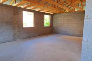 Bungalow (Rohbau) mit Dach und Garage auf 8 ar Grundstück in Wadern-Büschfeld - ideal für Handwerker – Werkstraße 3, 66687 Merzig-Wadern (Kreis) – Vorschaubild 2
