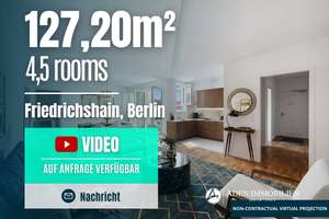 Erstbezug! 127 m² Dachgeschosswohnung mit Aufzug, Terrasse, 3 Schlafzimmern, Rudolfkiez Friedrichsha – Bossestr. 9, 10245 Friedrichshain, Berlin – Vorschaubild 2