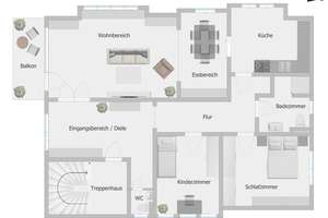**Modernisiertes Zweifamilienhaus** mit Garten und Garage in Hamm-Rhynern – Die vollständige Adresse der Immobilie erhältst du vom Anbieter., 59069 Rhynern, Hamm – Vorschaubild 10