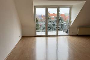 3,5-ZKB-Dachgeschoss-Wohnung in Alt-Käfertal mit zwei Balkonen mit traumhaftem Blick ins Grüne