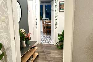 2 Zimmer Wohnung in Hamburg-Billstedt, 50 m² - Mobliert ( wie auf den Fotos zu sehen) 