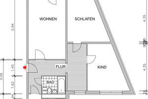 ***NEU*** Großzügige 3-Raum-Whg. in Hutholz über den Dächern der Stadt! – Friedrich-Viertel-Str. 90, 9123 Hutholz, Chemnitz – Vorschaubild 3