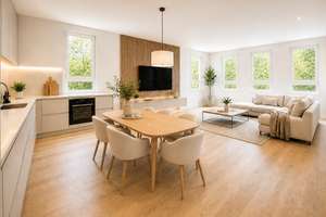 Neubau Erstbezug KfW40-Einfamilienhaus freistehend nahe Stadtpark