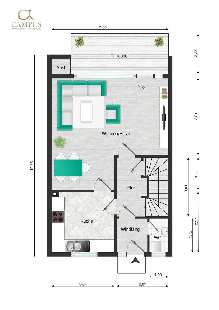Grundriss EG