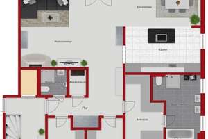 Hochwertige 4-Zimmer-Wohnung mit Terrasse, eigenem Garten und Tiefgaragenstellplatz im begehrten Aac – Die vollständige Adresse der Immobilie erhältst du vom Anbieter., 52066 Burtscheid Steinebrück, Aachen – Vorschaubild 14