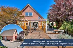 Traumgarten und Wohnvielfalt:Modernisiertes Zuhause in ruhiger Sackgassenlage