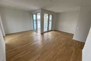 NEUBAU: helle, lichtdurchflutete 2-Zimmer-Wohnung mit großem Balkon und Garage – Stuttgart – Vorschaubild 1