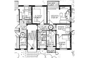 Kernsaniert & großzügig – 3-Zimmer-Wohnung mit ca. 83 m² und 2 Balkonen in Böblingen – Die vollständige Adresse der Immobilie erhältst du vom Anbieter., 71032 Böblingen – Vorschaubild 5