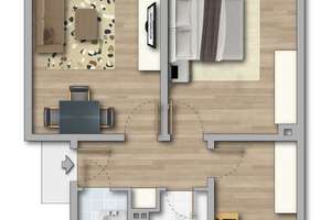 Frisch sanierte 3 Zimmer Wohnung! – Kastanienweg 47, 6406 Bernburg (Saale) – Vorschaubild 5