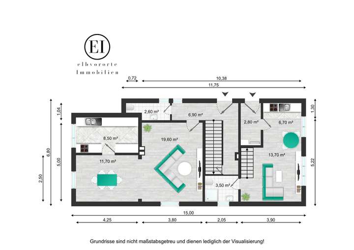 aktueller Grundriss EG