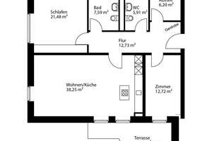 EICHE43 + Neubau zwischen Stadt und Grün + 3-Zimmer-Eigentumswohnung – Die vollständige Adresse der Immobilie erhältst du vom Anbieter., 24116 Schreventeich, Kiel – Vorschaubild 9