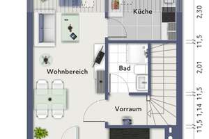 Kapitalanleger aufgepasst: Reihenmittelhaus mit 3 Wohneinheiten – Die vollständige Adresse der Immobilie erhältst du vom Anbieter., 89075 Böfingen, Ulm – Vorschaubild 26