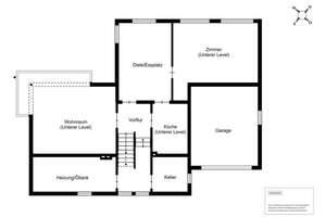 Kleines, individuelles Split-Level Haus mit Garten in Holzlar (Heidebergen) – Die vollständige Adresse der Immobilie erhältst du vom Anbieter., 53229 Holzlar, Bonn – Vorschaubild 3