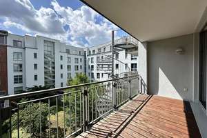 Moderne 2 Raum-Wohnung mit Süd-Balkon im Essener Westviertel nähe Uni