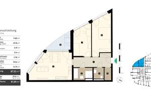 Komfortable 3-Zimmer-Wohnung mit Kühldecken in Tech-Standort Dresden – Marina Garden – Leipziger Straße 35, 1097 Leipziger Vorstadt, Dresden – Vorschaubild 14