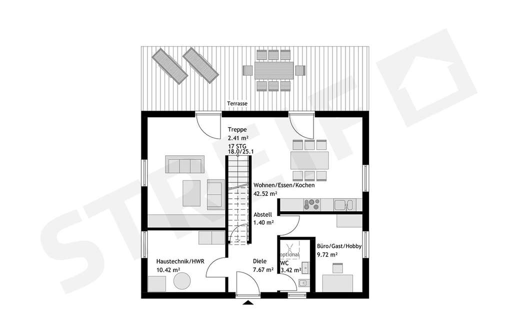 Immobilie in Waldweiler - Mit Photovoltaikanlage ins Eigenheim: ökologisch, effizient, einziehen und wohlfühlen - Bild 2