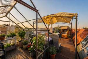 STILVOLLES 3 Zi. - DACHGESCHOSS MIT 26QM DACHTERRASSE– in einzigartigem Baudenkmal mit Aufzug – Die vollständige Adresse der Immobilie erhältst du vom Anbieter., 10585 Charlottenburg, Berlin – Vorschaubild 2