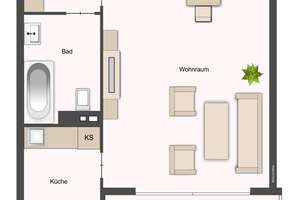 Hübsches vermietetes Appartement im Grünen in Mainz-Bretzenheim – Südring 315, 55128 Bretzenheim, Mainz – Vorschaubild 24