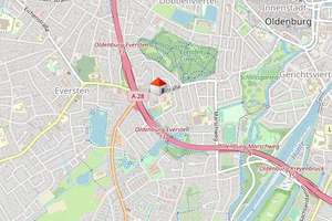5265 - 2-Zimmer-Atelierwohnung nahe des Eversten Holz! 
Auch gut als Büro / "Homeoffice" nutzbar – Hauptstraße 50, 26122 Eversten, Oldenburg (Oldenburg) – Vorschaubild 8