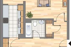 3-Zimmer-Wohnung in Hagen Helfe – Louise-Schröder-Straße 17, 58099 Boele, Hagen – Vorschaubild 3