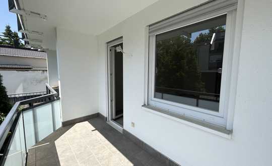 GUT GESCHNITTENES 1-ZIMMER-APPARTEMENT MIT SÜD-LOGGIA