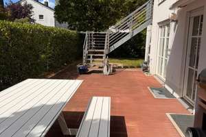 Bestl.Waldtrudering/Eleg.DHH,ca.180qmWFl,ca.200GRD.,6 Zi.2Bäder, G-WC,EBK,2 Terrassen,Garten, Sauna; – 81827 Waldtrudering, München – Vorschaubild 2