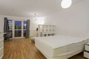 vermietete teilmöbilierte 1-Zimmer-Wohnung mit Balkon – zentral gelegen nahe Uniklinik – Die vollständige Adresse der Immobilie erhältst du vom Anbieter., 1307 Johannstadt-Nord, Dresden – Vorschaubild 3