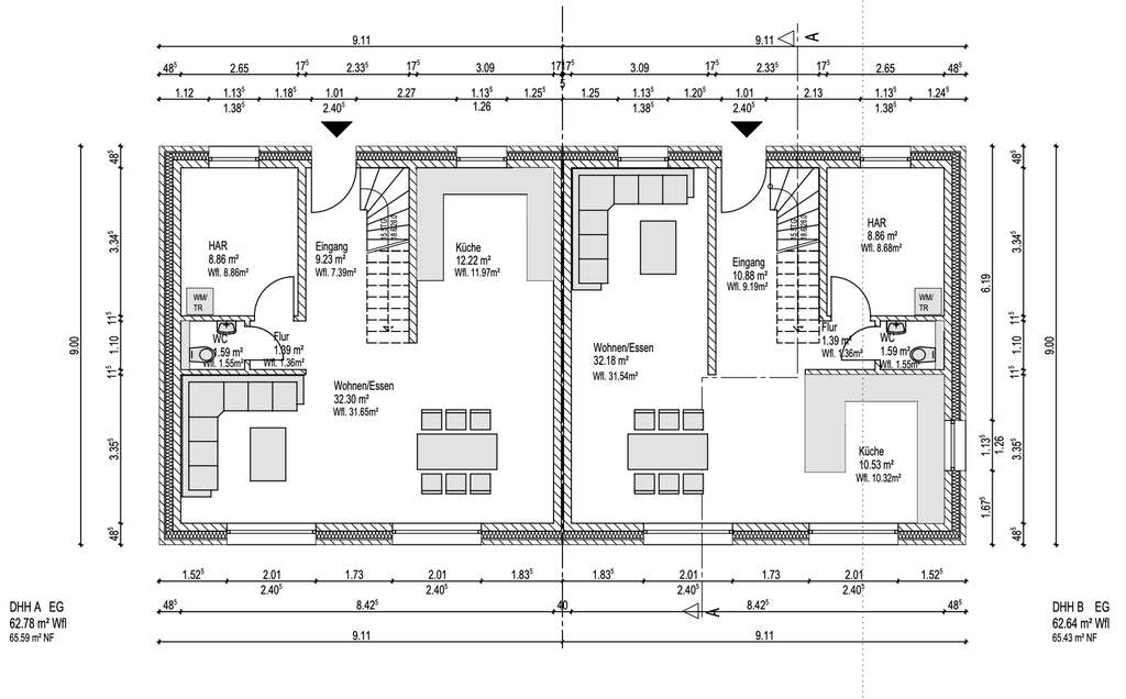 Immobilie in Scharbeutz - ggf. Meerblick | Neubau-Doppelhaushälfte in Toplage – nur 300 m zur Ostsee - Bild 4