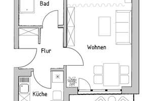 ++ 1-Raum-Wohnung in Reusa mit Balkon, Einbauküche ++ – Georg-Benjamin-Str. 53, 8529 Reusa mit Sorga, Plauen – Vorschaubild 15