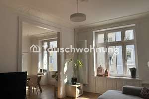 Tauschwohnung: Renovierter 3,5 Zimmer Altbau mit Blick ins Grüne