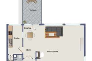 Großzügige 3-Zimmer-Maisonettewohnung mit 2 Terrassen – Die vollständige Adresse der Immobilie erhältst du vom Anbieter., 28329 Radio Bremen, Bremen – Vorschaubild 23