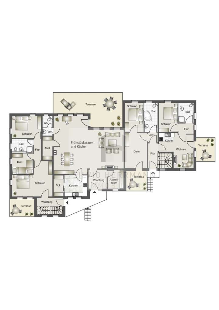 Grundriss Erdgeschoss