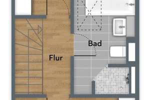 Ruhig gelegene Maisonettewohnung mit überdachter Terrasse in Kinzigbogen – Die vollständige Adresse der Immobilie erhältst du vom Anbieter., 63452 Lamboy, Hanau – Vorschaubild 4