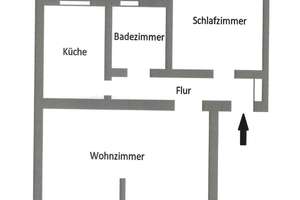 Freundliche 2-Zimmer-Wohnung – Königsberger Allee 39, 47058 Duissern, Duisburg – Vorschaubild 14