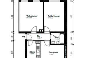 Gepflegte 3-Zimmer-Wohnung mit Einbauküche und Garage in Nürnberg – Die vollständige Adresse der Immobilie erhältst du vom Anbieter., 90459 Hummelstein, Nürnberg – Vorschaubild 19