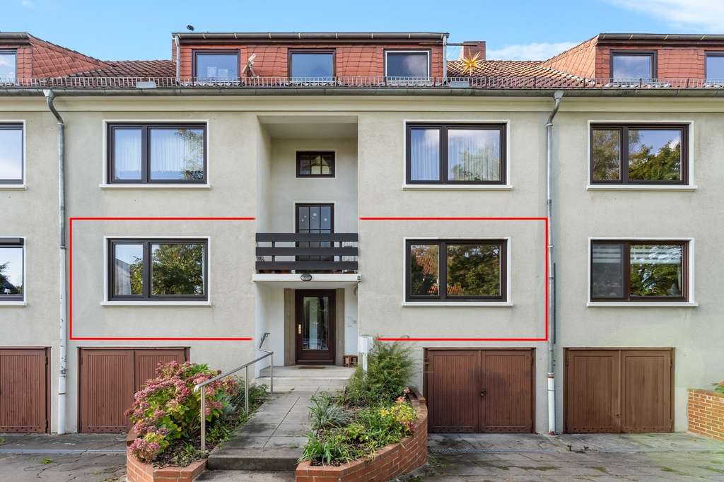 Bremen - Schwachhausen / Charmante 4-Zimmer-Wohnung im Hochparterre mit Balkon