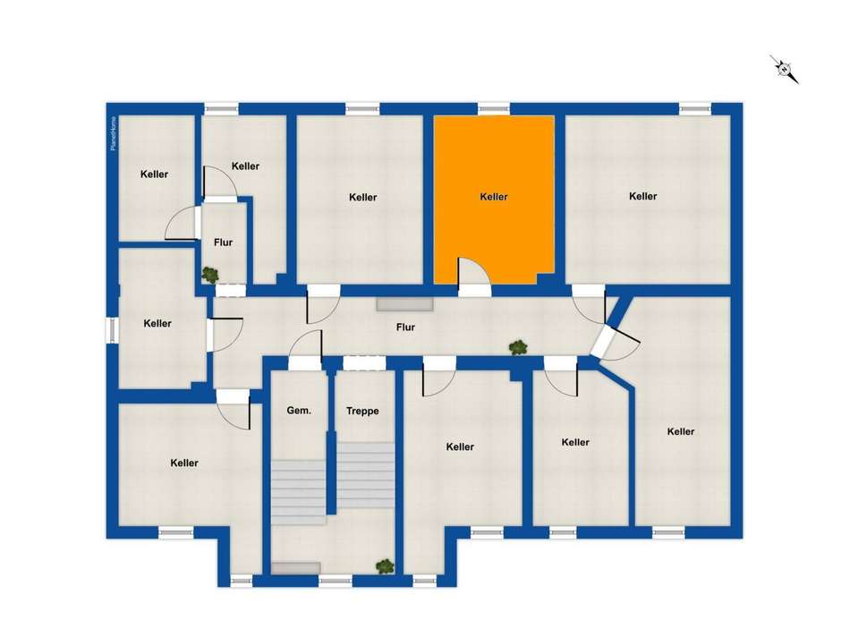 Grundriss Kellergeschoss