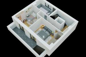Großzügige 3 Zimmer Wohnung mit Terrasse und Garten – Am Priesteracker 19, 14469 Bornim, Potsdam – Vorschaubild 4