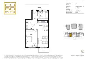 Ihr neues Zuhause! 3-Zimmer-Wohnung mit EBK und Balkon – Hügelstraße 77, 64283 Mitte, Darmstadt – Vorschaubild 6