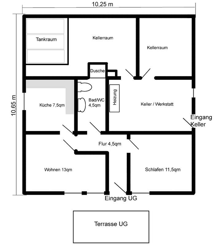 Niederparterre / ELW