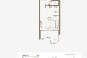 Wohnung Nr.46: Helle 1-Zimmer-Wohnung mit großzügigem, überdachten Balkon – zusätzlicher Wohnkomfort – Wagenbauerstraße 2, 81677 Parkstadt, München – Vorschaubild 8